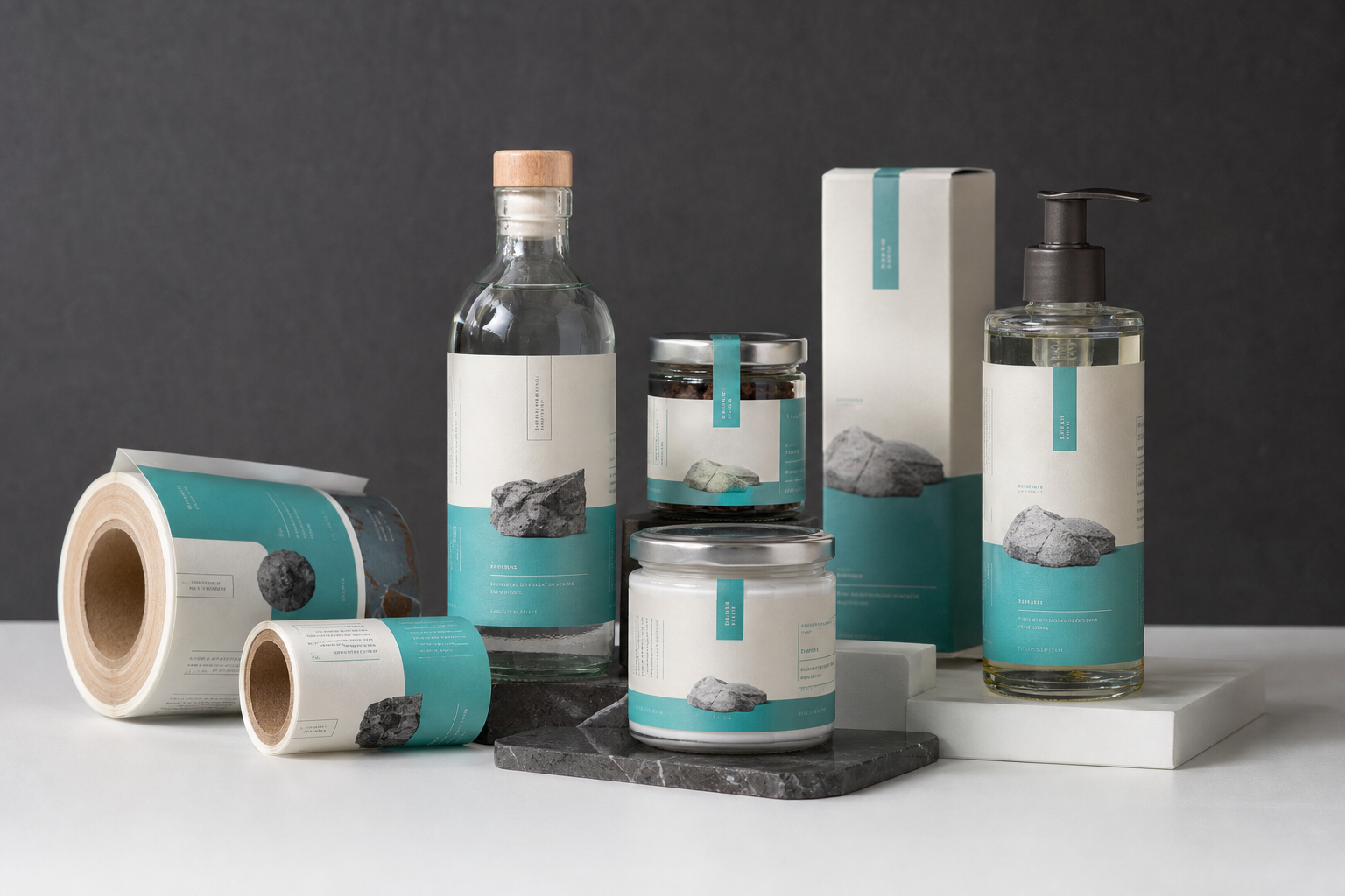 Adhesive Labels — Use them every run, every SKU.