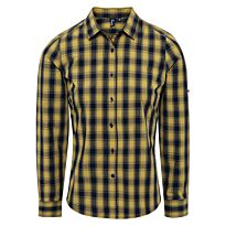 Women'S Mulligan Check Cotton Long Sleeve Shirt