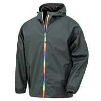 Prism Pu Waterproof Jacket With Recycled Backing