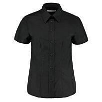 Women'S Workplace Oxford Blouse Short-Sleeved (Tailored Fit)