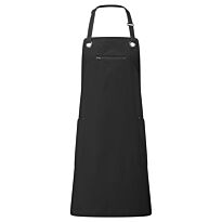 ‘Barley’ Contrast Stitch Bib Apron