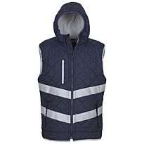 Hi-Vis Kensington Hooded Gilet (Hv007)