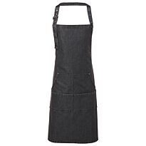 Jeans Stitch Bib Apron