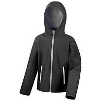 Core Junior Tx Performance Hooded Softshell Jacket