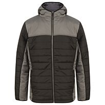 Hooded Contrast Padded Jacket