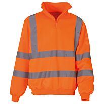 Hi-Vis ¼ Zip Sweatshirt (Hvk06)