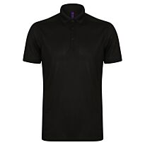 Stretch Polo Shirt With Wicking Finish