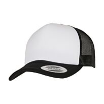 Yp Classics® Curved Foam Trucker Cap – White Front