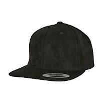 Imitation Suede Leather Snapback