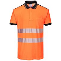 Pw3 Hi-Vis Polo Shirt (T180)