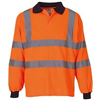 Hi-Vis Long Sleeve Polo (Hvj310)