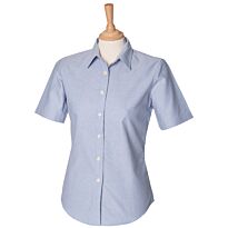 Women'S Short Sleeve Classic Oxford Shirt