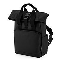 Recycled Mini Twin Handle Roll-Top Backpack