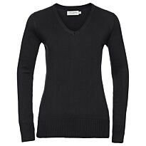 Women'S V-Neck Knitted Sweater