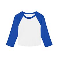 Women’S Micro Rib 3/4 Raglan Baby T-Shirt