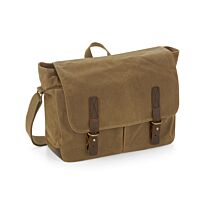 Heritage Waxed Canvas Messenger