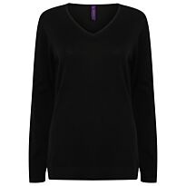 Women'S 12 Gauge V-Neck Jumper