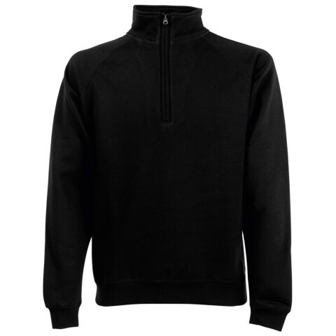 Premium 70/30 Zip-Neck Sweatshirt