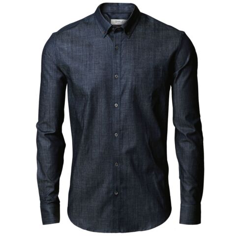 Torrance Slim Fit – Raw And Stylish Denim Shirt