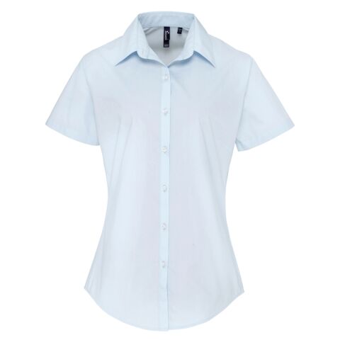 Women'S Supreme Poplin Short Sleeve Shirt