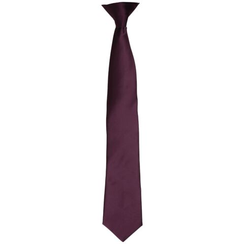 'Colours' Satin Clip Tie