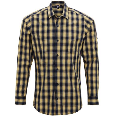 Mulligan Check Cotton Long Sleeve Shirt