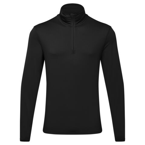 Tridri® Recycled Long Sleeve Brushed Back ¼ Zip Top