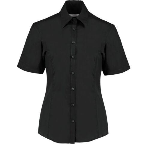 Business Blouse Short-Sleeved (Tailored Fit)