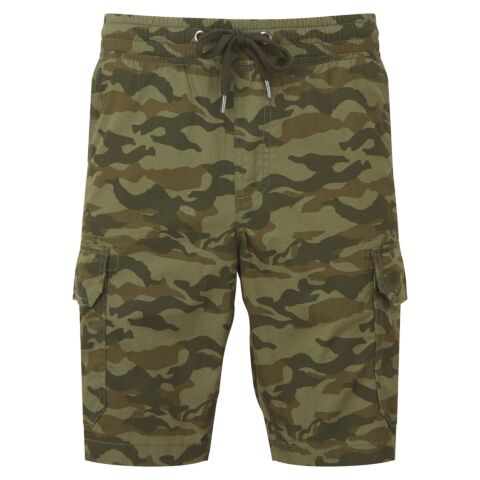 Men’S Camo Cargo Utility Shorts