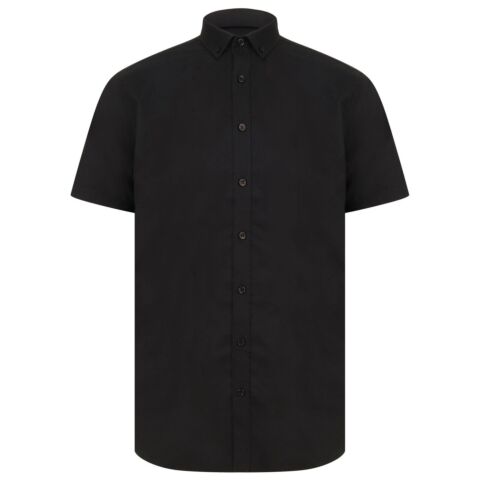 Modern Short Sleeve Oxford Shirt