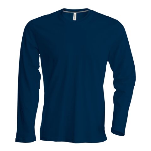 Men'S Long-Sleeved Crew Neck T-Shirt