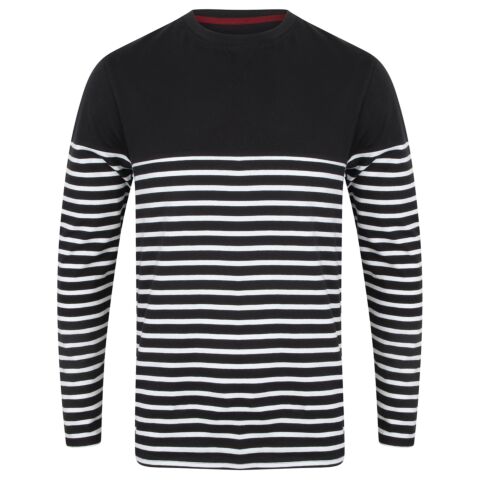 Long Sleeve Breton Striped T