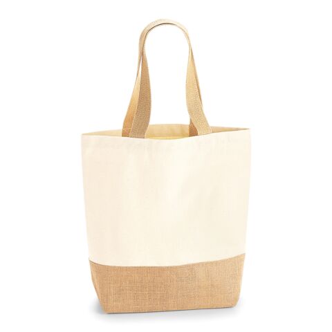 Jute Base Canvas Shopper