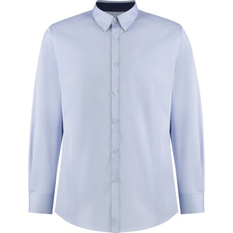 Contrast Premium Oxford Shirt (Button-Down Collar) Long-Sleeved (Tailored Fit)