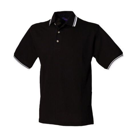 Double Tipped Collar And Cuff Polo Shirt