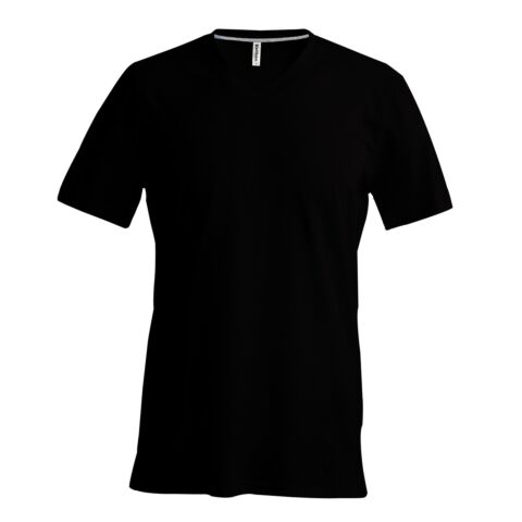 Men'S Short-Sleeved V-Neck T-Shirt