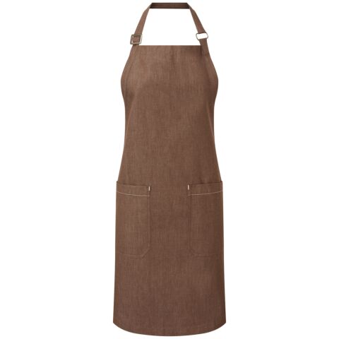 Cotton Denim Bib Apron, Organic And Fairtrade Certified