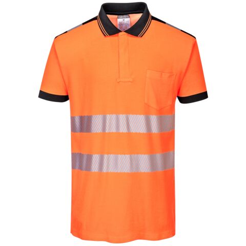 Pw3 Hi-Vis Polo Shirt (T180)