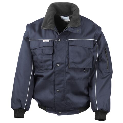 Work-Guard Zip Sleeve Heavy-Duty Pilot Jacket