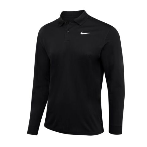 Nike Dri-Fit Victory Solid Long Sleeve Polo