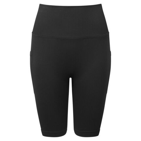 Women’S Tridri® Ribbed Seamless '3D Fit' Cycle Shorts