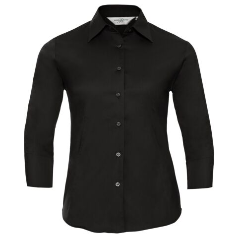 Women'S ¾ Sleeve Easycare Fitted Shirt