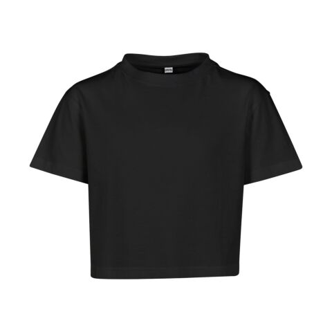 Girls Cropped Jersey Tee