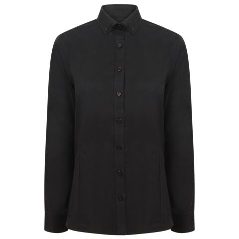 Women'S Modern Long Sleeve Oxford Shirt