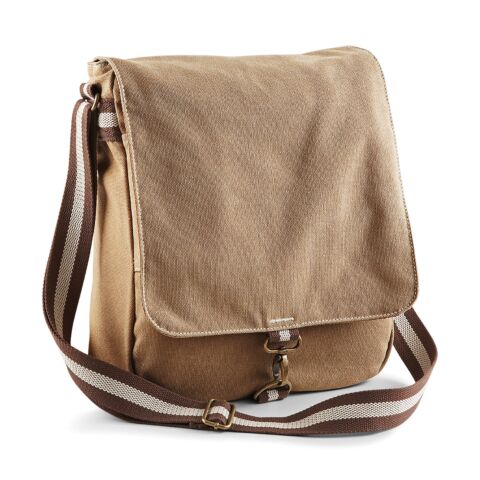 Vintage Canvas Messenger