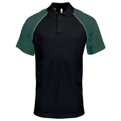 Polo Baseball Contrast Polo Shirt